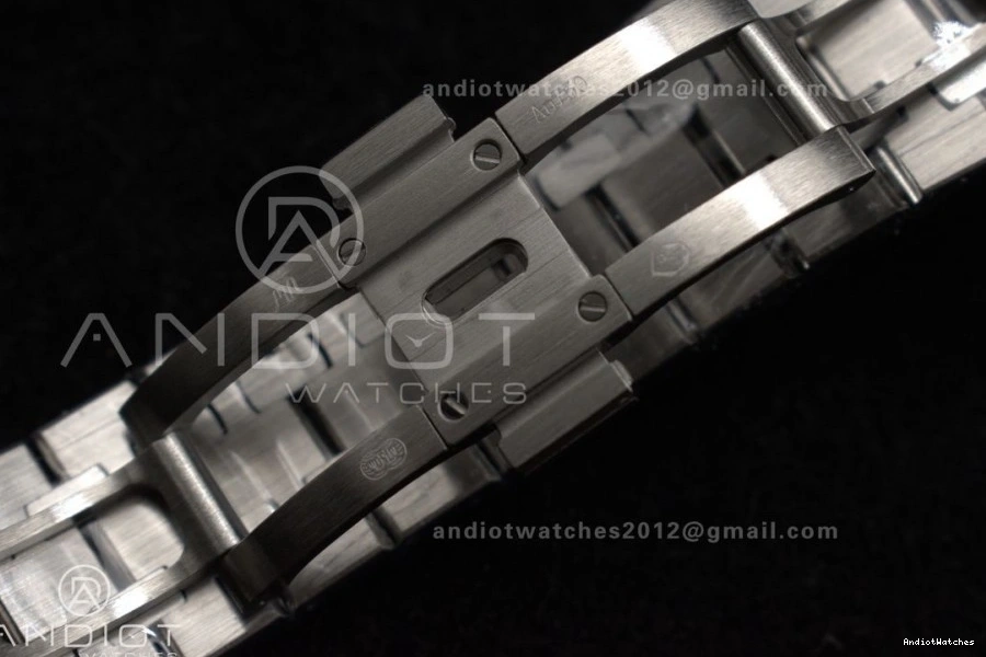 Edition 37mm Best Bracelet 15454 Super APSF Affordable 1033 SA3120 Dial Textured Oak On Frosted SS 1:1 White Royal Clone SS 0406